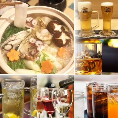 飲み放題メニュー